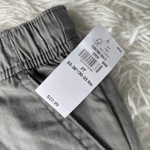 NWT OLD NAVY Pants Function drawstring Baby boy Sz 2 years NWT - Picture 7 of 9